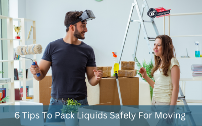 6 Tips To Pack Liquids Safely For Moving