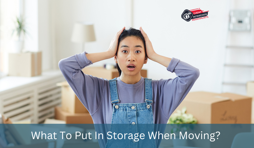 What To Put In Storage When Moving?