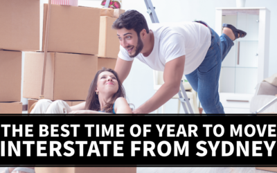 The Best Time of Year to Move Interstate from Sydney